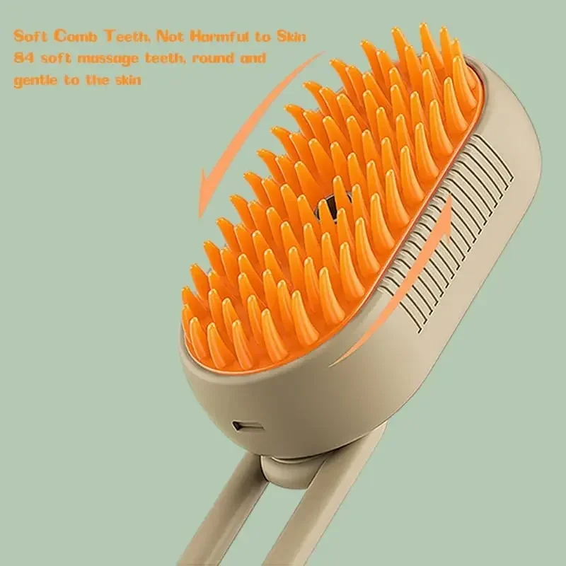 SteamyBrush™- Spazzola a Vapore per una Cura Completa del Pelo