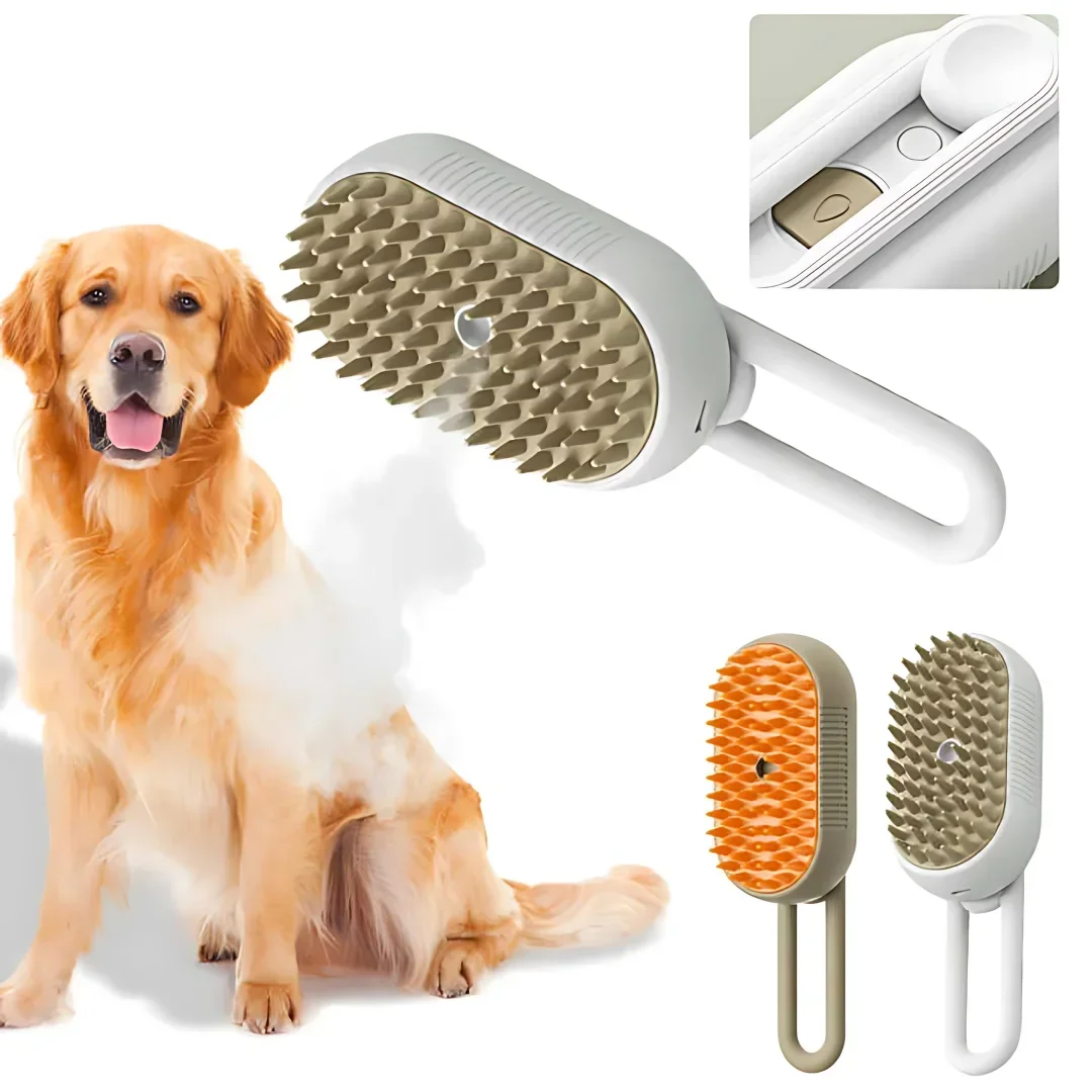 SteamyBrush™- Spazzola a Vapore per una Cura Completa del Pelo