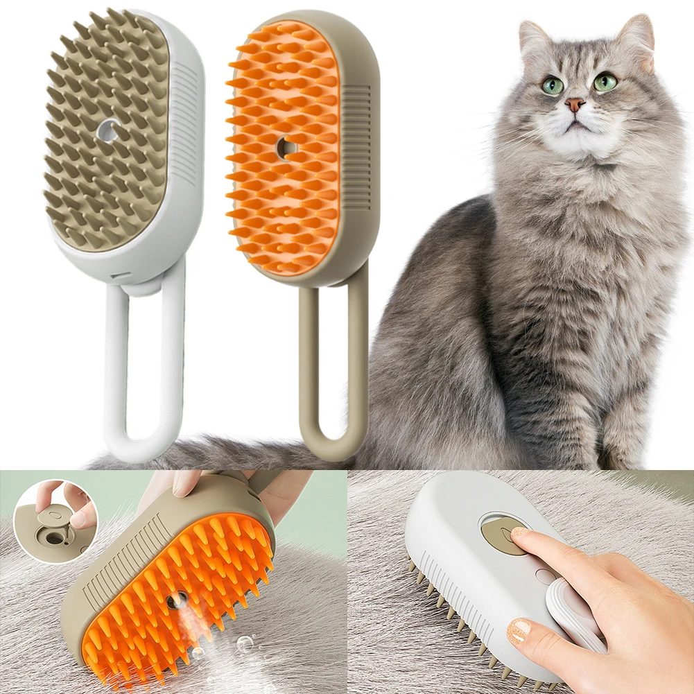 SteamyBrush™- Spazzola a Vapore per una Cura Completa del Pelo