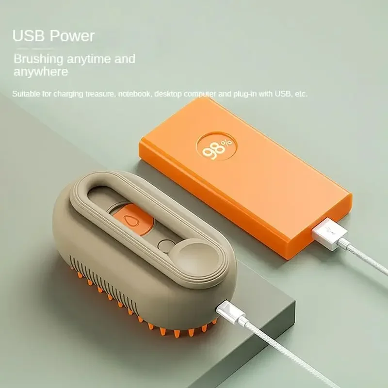SteamyBrush™- Spazzola a Vapore per una Cura Completa del Pelo